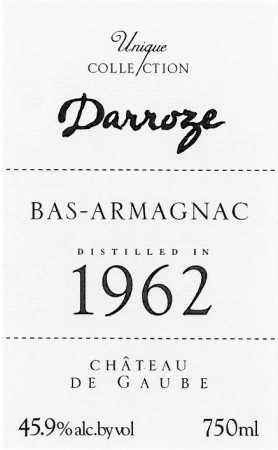 Darroze label