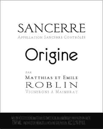 Domaine Matthias & Emile Roblin_label
