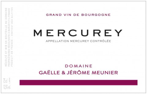 Domaine Gaëlle et Jérôme Meunier label