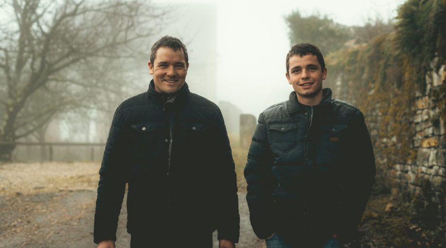 Father and son of Domaine Jean-Luc Mouillard