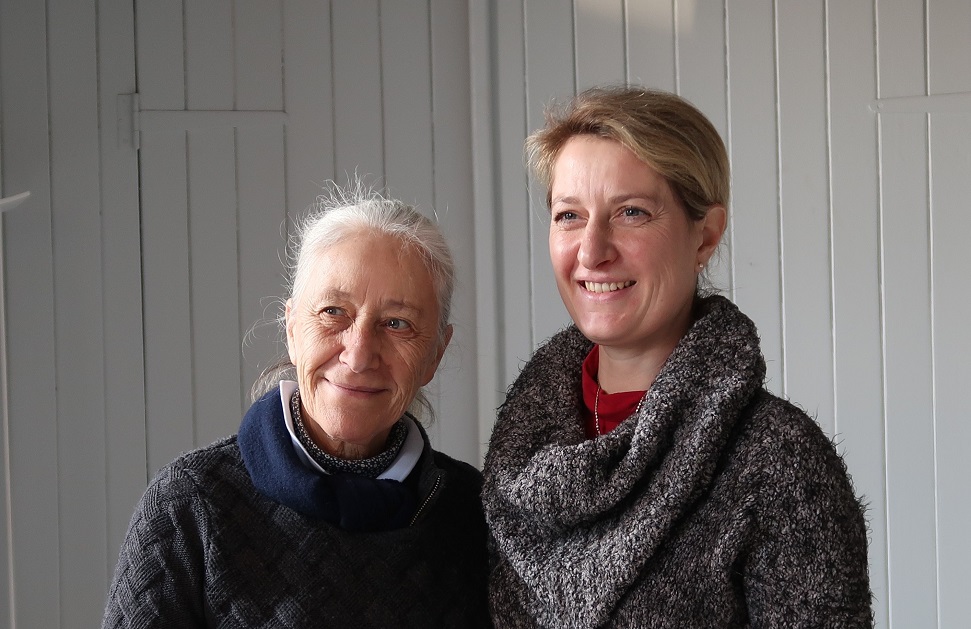 Nicole and Valérie Moncuit of Champagne Pierre Moncuit