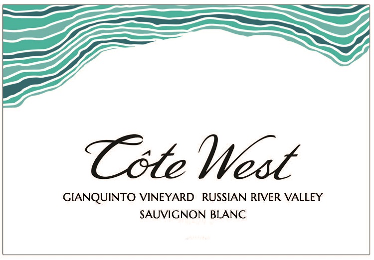 Cote West Sauvignon Blanc label