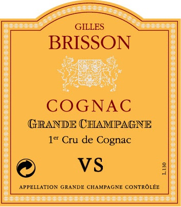 Gilles Brisson Cognac label