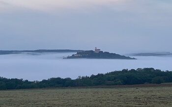 Elise Villiers' Vézelay in the mist
