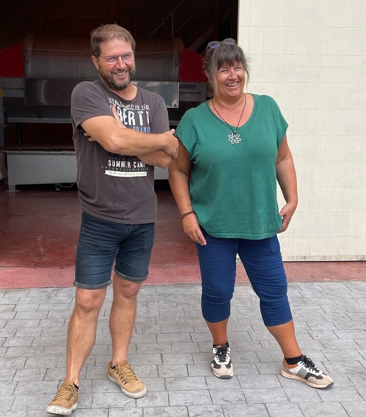Luc and Françoise of Domaine Ollier-Taillefer