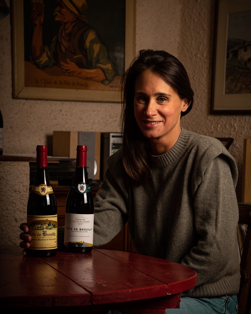 Laure Jambon-Mareau at the Domaine du Pavillon de Chavannes
