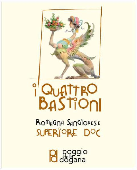 Poggio della Dogana label