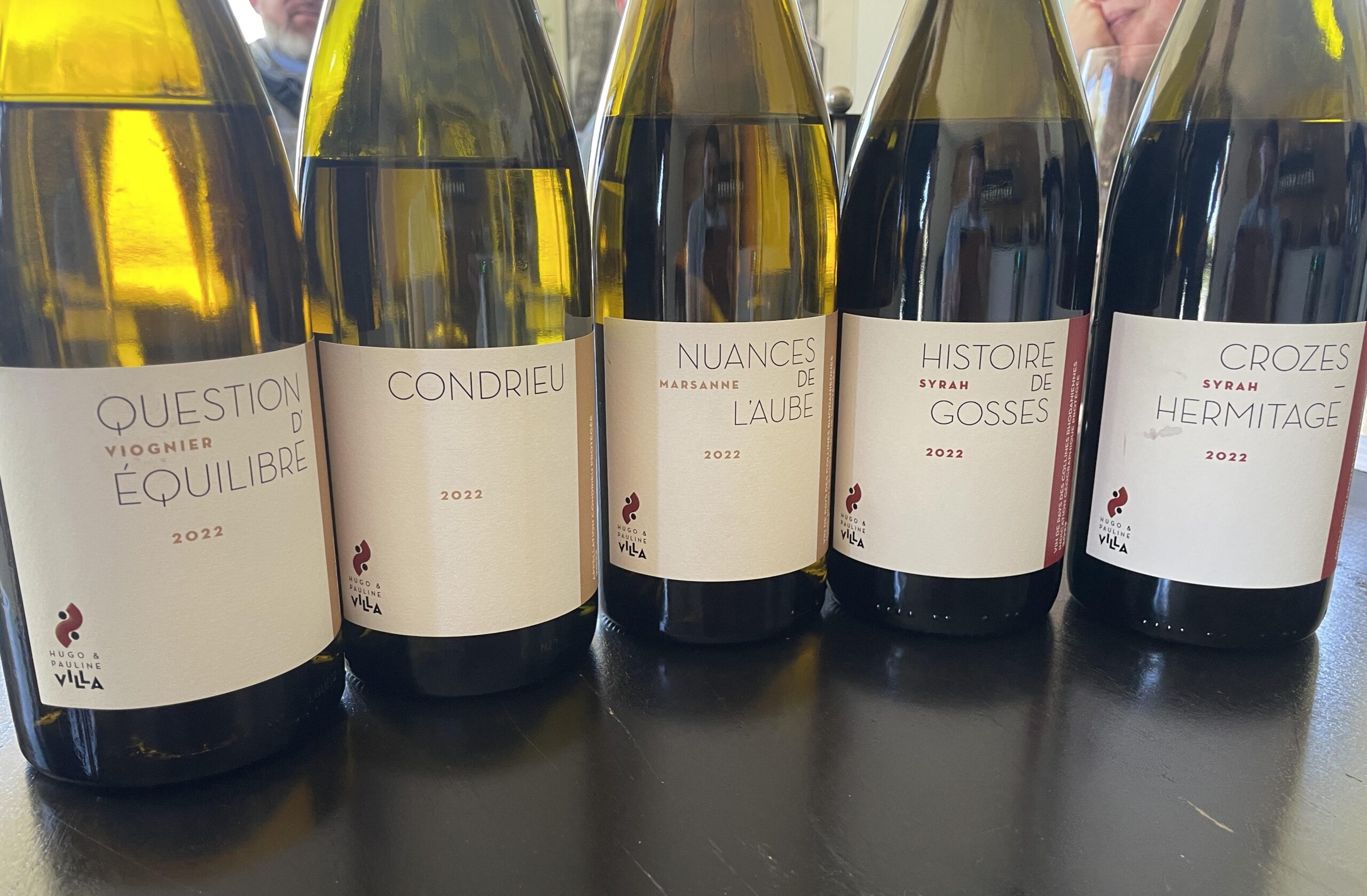 Domaine Hugo & Pauline Villa bottles
