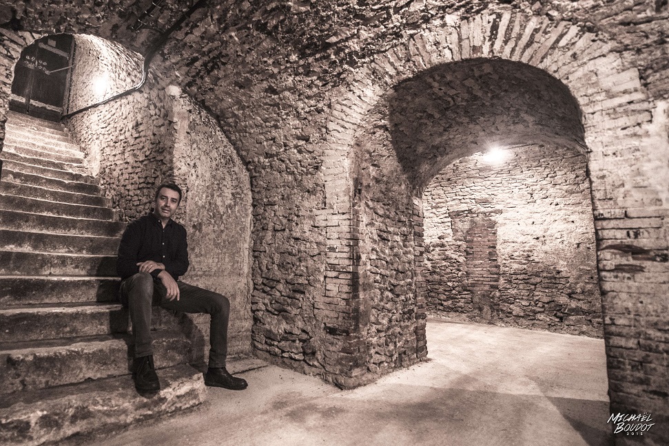 Champagne Lancelot Pienne' Gilles in cave