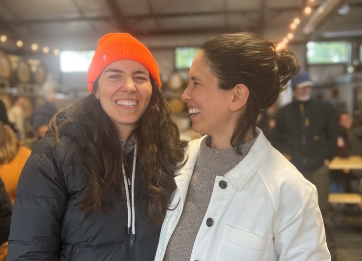 Melaney and Malia of LandMass Wines