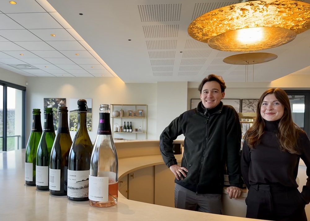 Champagne Thierry Fournier: Julien and Justine