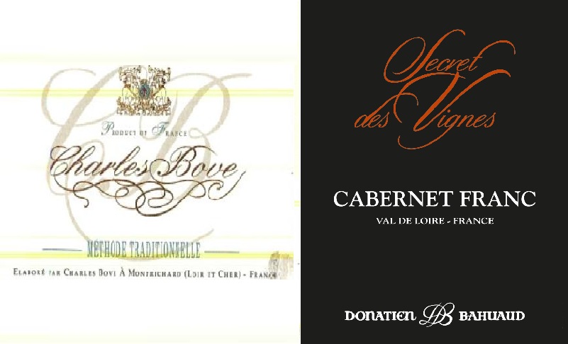 Charles_Bove_Rose and Donatien Bahuaud Cab Franc
