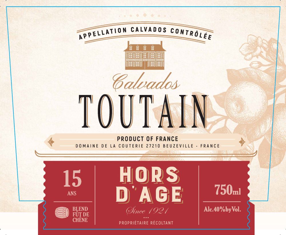 Toutain_Hors-d'Age_label
